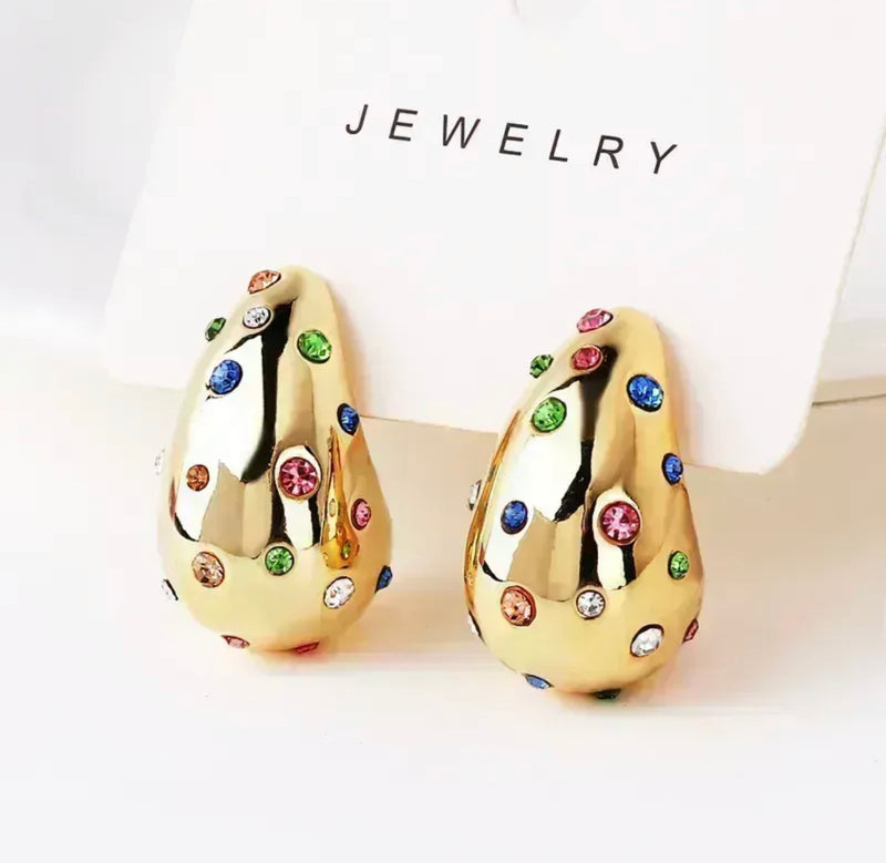 Drop Earring Rhinestone