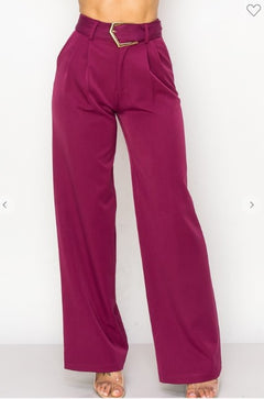 Plum Dress Pant