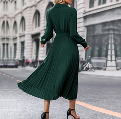 Green Woman Midi Dresses