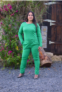 Green Two Pieces Set