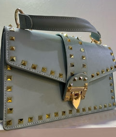 Gold Studded Handbag